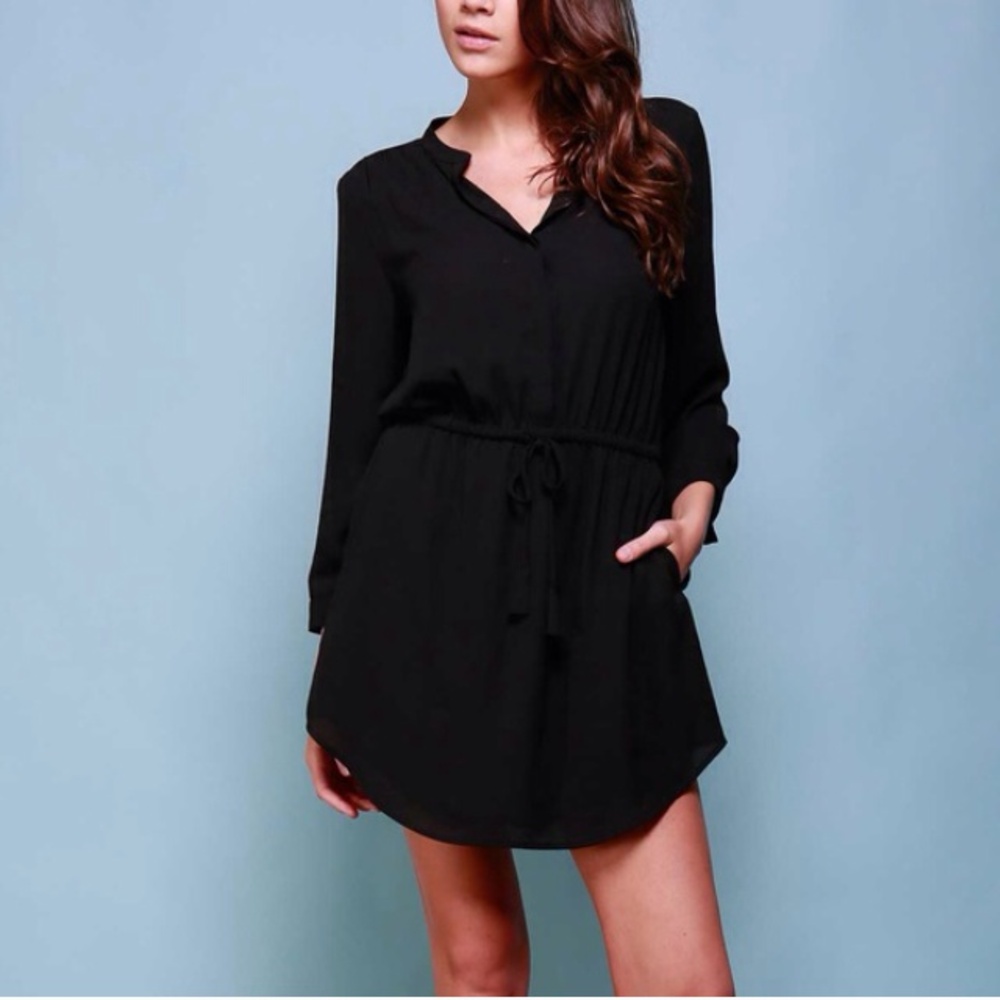 Elegant Black Women's Dress